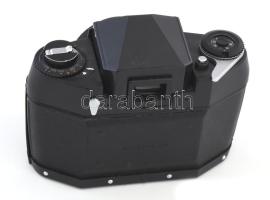 Ihagee EXA 1C tükörreflexes kamera T 2,5/50 objektívvel. Bőr tokkal, jó állapotban