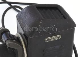 cca 1950, Diafilm vetítőgép, működik, oldalán "Munkaerőtartalékok 11. sz. Tanműhelye" feli...