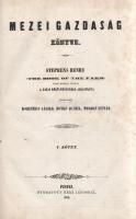 Stephens, Henry: Mezei gazdaság könyve. V. kötet: Őszi gyakorlat. Stephens Henry "The Book of t...