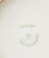 Zsolnay Iris Kolozsvár ibolyamintás szoknyás bögre, jelzett, m: 9 cm