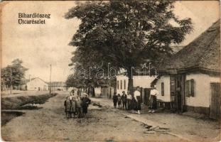 1940 Bihardiószeg, Diosig; utca, Reich Adolf üzlete / street, shop (EB)