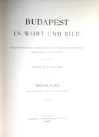 Budapest in Wort und Bild unter Mitwirkung der hervorragendsten Ungarischen Celebritäten, Schriftste...