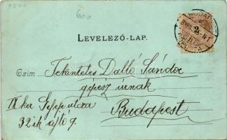 1899 (Vorläufer) Esztergom, bazilika. Esztergomi lapok nyomdája, Hunnia kiadása (fl)