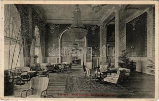 1918 Lovran, Hotel Lovrana, Geseitschaftszimmer / livin room interior (EK)