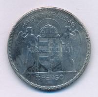 1930. 5P Ag "Horthy jobbra" T:F
Adamo P8