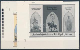2001/40 Székesfehérvár- A királyok városa cromalin emlékív pár