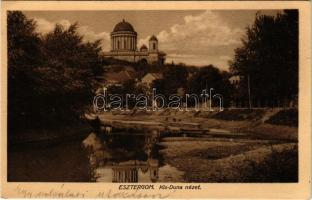 1909 Esztergom, Kis-Duna részlet, Bazilika