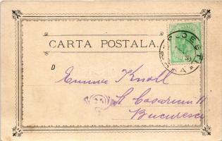 1899 (Vorläufer) Ploiesti, Ploesti, Ploesci; Cazarma, Obor, Grand Hotel / military barracks, trainin...