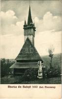 Budfalva, Budesti (Máramaros, Maramures); Biserica din Budesti 1643 / Román ortodox fatemplom / Romanian Orthodox wooden church (EK)