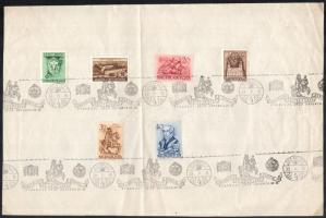 1939 Országos Protestáns napok 2 db emléklap