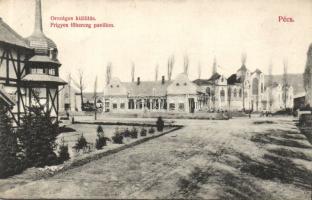 Pécs országos kiállítás Frigyes főherceg pavilon