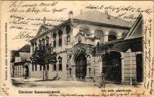 1908 Szamosújvár, Gherla; Görögkatolikus papnövelde. Todorán A. kiadása / Greek Catholic seminary (fl)