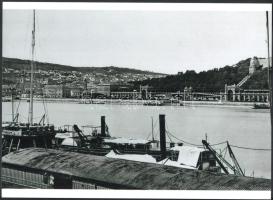 cca 1880 Budapest, Calderoni és Társa felvételei, 3 db modern nagyítás, jelzés nélkül, 15x21 cm