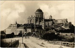 1929 Esztergom, Bazilika és prímási palota, híd (EK)