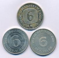 Németország 1994. "6 Szex Márka / Tallér" Cu-Ni (3xklf) T:AU-XF patina
Germany 1994. &quo...