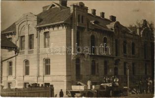 1914 Bohorodchany, construction of the disctrict court. photo (EK)