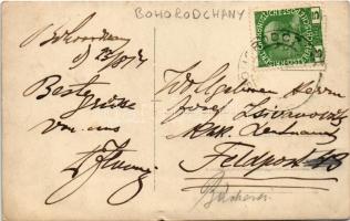 1914 Bohorodchany, construction of the disctrict court. photo (EK)