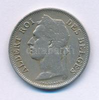 Belga-Kongó 1927. 50C Cu-Ni "I. Albert" T:VF Belgian Congo 1927. 50 Centimes Cu-Ni "Albert I" C:VF Krause KM#22