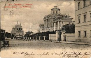 1903 Moscow, Moscou; Rue Mokhovaya / street (fl)