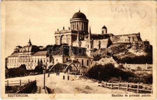 1922 Esztergom, Bazilika és prímási palota (EK)