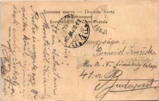 1909 Konjic, Bahnhof / railway station (Rb)