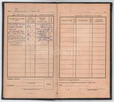 1960 Bp., Országos Atomenergia Bizottság Atomtechnikai Tanfolyama fényképes leckekönyv reaktormérnök...