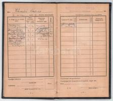 1960 Bp., Országos Atomenergia Bizottság Atomtechnikai Tanfolyama fényképes leckekönyv reaktormérnök...