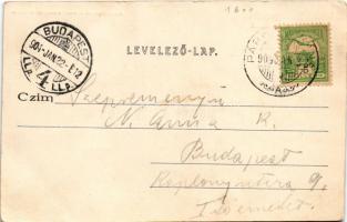 1904 Esztergom, Bazilika a papnevelőintézettel. Kardos Dezső kiadása (EB)