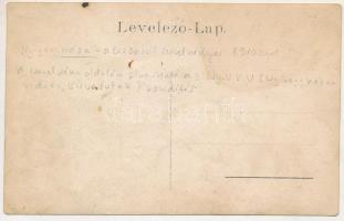 ~1910 Nyíregyháza, Nyíregyházavidéki Kisvasút korabeli szerelvényei, vonat és hajtány. photo (EK)