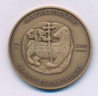 2020. 2000Ft Cu-Zn "Református Nagytemplom és Kollégium - Debrecen - Nemzeti Emlékhely" ka...