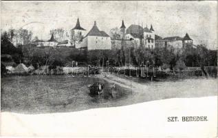 1906 Szentbenedek, Manastirea; Kornis kastély / castle (EK)