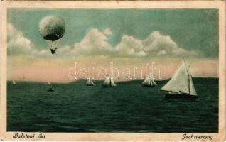 1926 Balatoni élet, Jachtverseny, hőlégballon (fl)