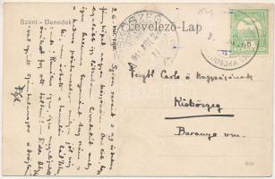 1911 Szentbenedek, Manastirea; Kornis kastély / castle (fl)