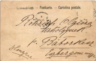 1902 Abbazia, Opatija; Strandweg. Rafael Neuber No. 1309. Art Nouveau, floral, litho s: E. Döcker ju...