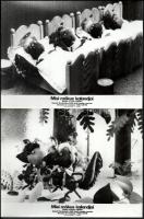 cca 1989 előtt készült, "Misi mókus kalandjai" című magyar bábfilm jelenetei, 10 db vintag...