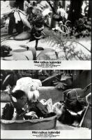 cca 1989 előtt készült, "Misi mókus kalandjai" című magyar bábfilm jelenetei, 10 db vintag...