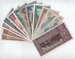 13db-os vegyes pengő, milpengő és b.-pengő tétel, közte 2db 1944. 20P "A Vöröshadsereg Parancsn...