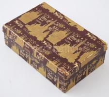 Régi csokoládés kartondoboz, 22x14 cm