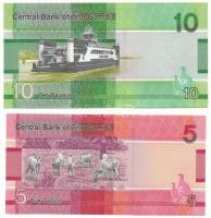 Gambia 2023. 5D + 10D T:AU, sarokhajlás
Gambia 2023. 5 Dalasis + 10 Dalasis C:AU, folded corner
Kr...