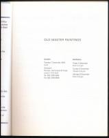 Sotheby's régi mesterek árverésének katalógusa, 2004. Angol nyelven. 226+XII p. Kiadói papírköt...