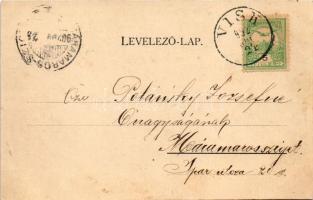 1902 Priszlop-hegység, Prislop (Máramaros, Maramures); Kaufmann Ábrahám kiadása