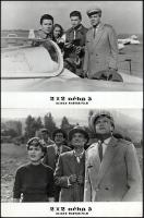 cca 1989 előtt készült, "2x2 néha 5" című magyar film jelenetei és szereplői, 13 db vintag...