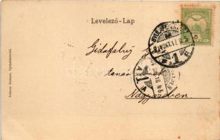 1904 Gyulafehérvár, Alba Iulia; Alsó Károlykapu. Schäser Ferenc kiadása / Unteres Karlsthor / gate (...