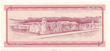 Kuba DN(1985) 1P "A" (deviza igazolás) T:XF
Cuba ND(1985) 1 Peso "A" (Foreign E...