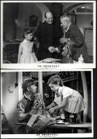 cca 1989 előtt készült, "Az aranyfej" című magyar film jelenetei és szereplői, 13 db vinta...