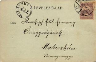 1900 Tusnádfürdő, Baile Tusnad; látkép, tó. Benkő M. kiadása / view, lake (EK)