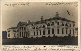 1906 Seregélyes, Gróf Hadik kastély. photo