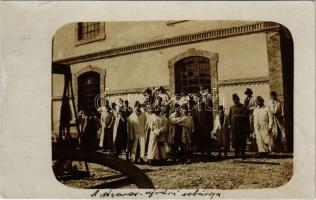 1910 Marosújvár, Uioara, Ocna Mures; sóbánya / salt mine. photo (fl)