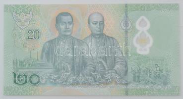 Thaiföld DN(2022) 20B "X. Rama" (polimer) T:AU
Thailand ND(2022) 20 Baht "Rama X&quo...