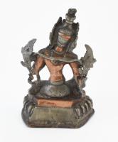 Tara. Réz szobor, lezárt állapotban, Nepál, 20. sz., m: 12 cm